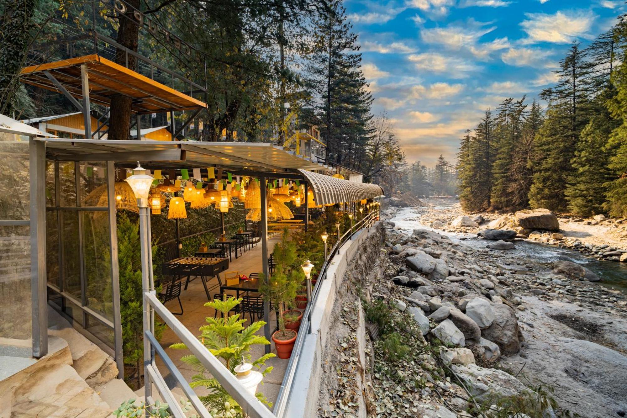 The Hosteller Kasol, Riverside エクステリア 写真